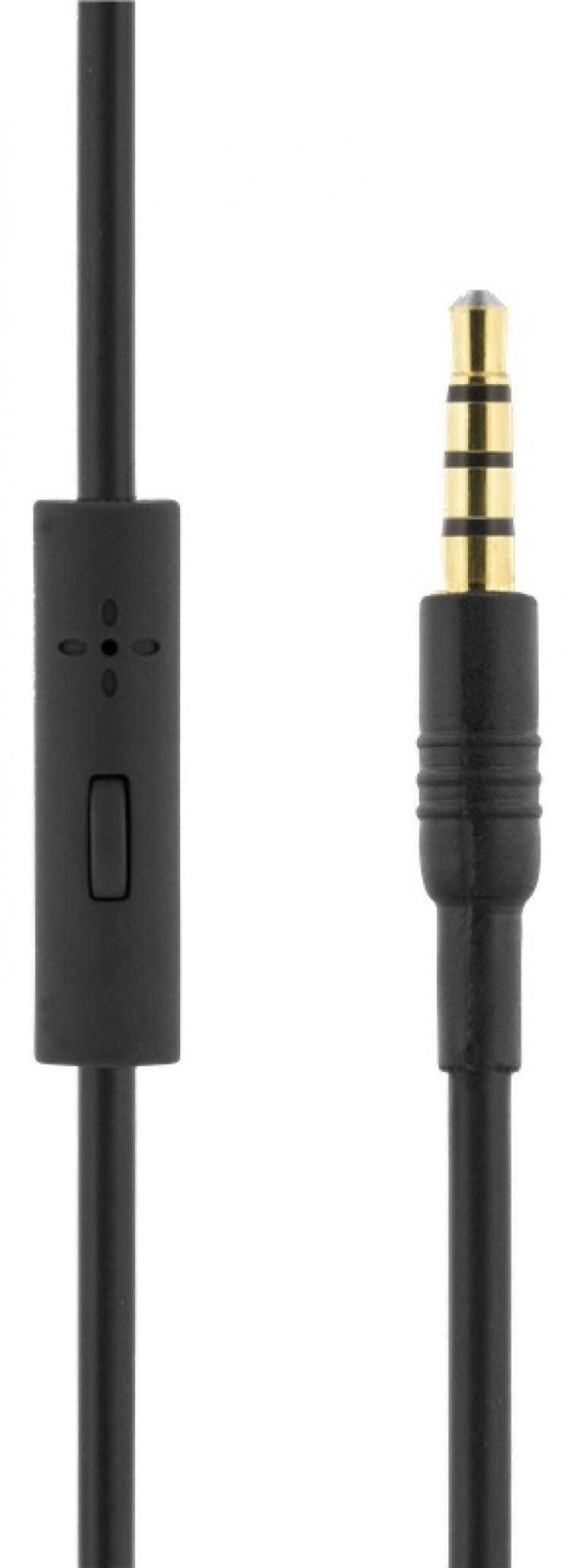 STREETZ headset for smartphone, microphone, 1-button, 1,5m, black