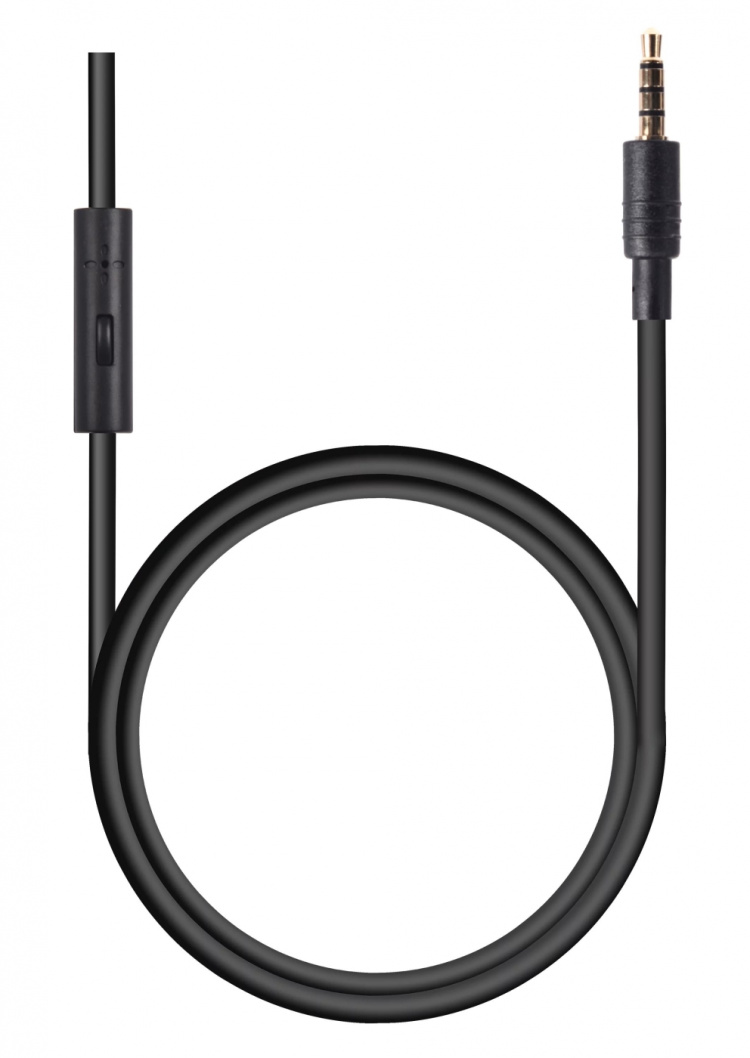 STREETZ headset for smartphone, microphone, 1-button, 1,5m, blue