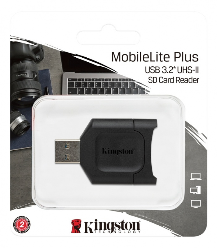 Kingston MobileLite Plus USB 3.1 SDHC/SDXC UHS-II Card Reader
