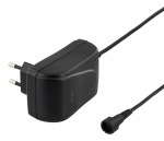 DELTACO switchable power supply, 100-240 V, 3-12 V, 1,5 A, 6 tips