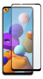 DELTACO screen protector Samsung Galaxy A21s 2.5D full coverage