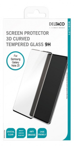 DELTACO screen protector, Samsung Galaxy Note 20, 3D curved glass DELTACO screen protector, Samsung Galaxy Note 20, 3D curved glass