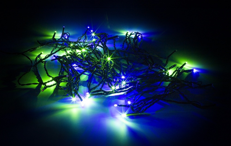 DELTACO SMART HOME WiFi light chain, 10m, 80 led, adapter,IP44,RGB DELTACO SMART HOME WiFi light chain, 10m, 80 led, adapter,IP44,RGB