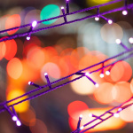 DELTACO SMART HOME WiFi light chain, 15m, 120 led, adapter,IP44,WW