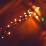 DELTACO SMART HOME WiFi light chain, 5m, 40 led, adapter,IP44, WW