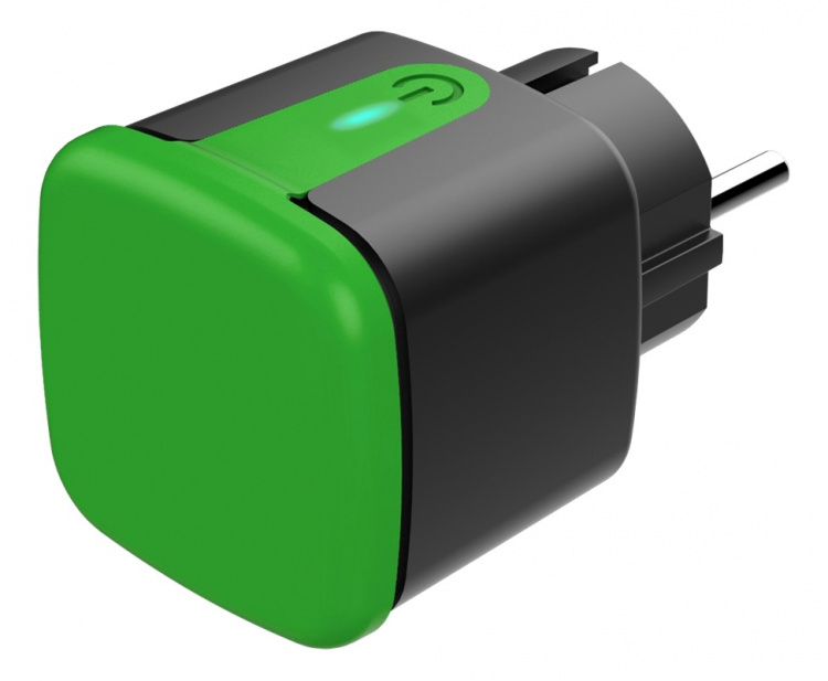 Deltaco Smart Home Strömbrytare, Energimätare, WiFi, Svart/Grön Deltaco Smart Home Strömbrytare, Energimätare, WiFi, Svart/Grön