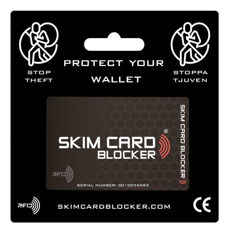 Skim Card Blocker, RFID-Blocking Kort, Skydd mot skimming