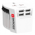 SKROSS MUV USB 4xA, 2-pole travel adapter with 4x USB-A ports SKROSS MUV USB 4xA, 2-pole travel adapter with 4x USB-A ports