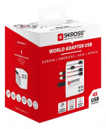 SKROSS MUV USB 4xA, 2-pole travel adapter with 4x USB-A ports SKROSS MUV USB 4xA, 2-pole travel adapter with 4x USB-A ports