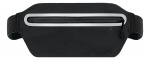 STREETZ Sport waist bag, reflective, fits most mobile phones, black