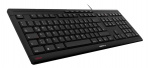 Cherry Stream keyboard, Nordisk layout, Black Cherry Stream keyboard, Nordisk layout, Black
