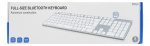 DELTACO fullsize bluetooth keyboard, aluminium, rechargeable battery, DELTACO fullsize bluetooth keyboard, aluminium, rechargeable battery,