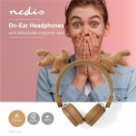 Trådanslutna hörlurar | 1.2 m Rund kabel | On-Ear | Avtagbara mag Trådanslutna hörlurar | 1.2 m Rund kabel | On-Ear | Avtagbara mag