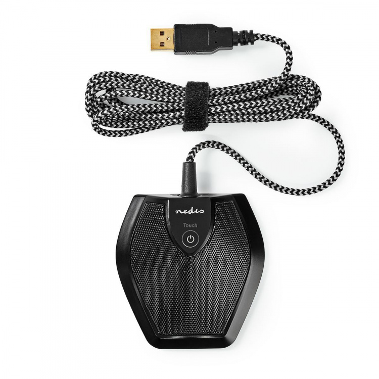 Nedis Mikrofon | Används för: Dator / Skrivbord | Trådbundet | 1x USB