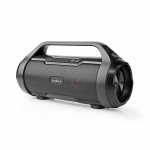 Nedis Bluetooth® Party Boombox | 6 timmar | 2.0 | 80 W | Uppspelning av media: AUX / Micro SD / USB | IPX5 | Synkroniseringsbar | Bärhandtag | Festljus | Svart Nedis Bluetooth® Party Boombox | 6 timmar | 2.0 | 80 W | Uppspelning av media: AUX / Micro SD / USB | IPX5 | Synkroniseringsbar | Bärhandtag | Festljus | Svart
