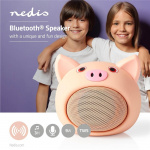 Animaticks Bluetooth-högtalare | 3 timmars speltid | Handsfreesam