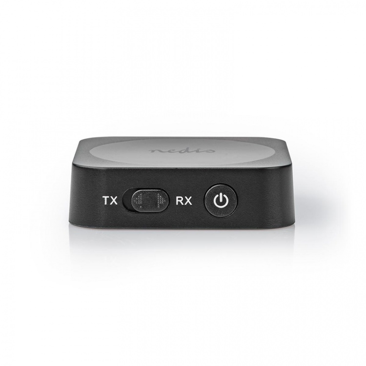 Nedis Bluetooth® Transceiver | Ingång för audio/video/dataanslutningar: 1x AUX | Audio / video / dataanslutningar utgång: 1x AUX | SBC | Upp till 1 enhet | Maximal batteritid: 6 timmar | Svart