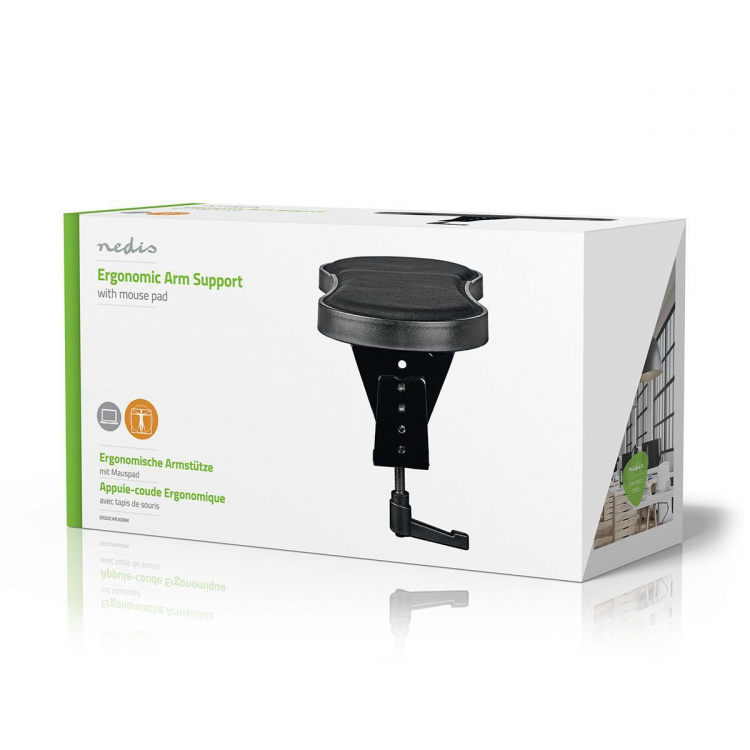 Nedis arm stöd | Antal pivot poäng: 1 Ledpunkt(er) | Armens längd: 40 | Max. lastkapacitet: 5 kg | Vridningsvinkel: 360 ° | Med musplattform Nedis arm stöd | Antal pivot poäng: 1 Ledpunkt(er) | Armens längd: 40 | Max. lastkapacitet: 5 kg | Vridningsvinkel: 360 ° | Med musplattform