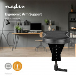 Nedis arm stöd | Antal pivot poäng: 1 Ledpunkt(er) | Armens längd: 40 | Max. lastkapacitet: 5 kg | Vridningsvinkel: 360 ° | Med musplattform Nedis arm stöd | Antal pivot poäng: 1 Ledpunkt(er) | Armens längd: 40 | Max. lastkapacitet: 5 kg | Vridningsvinkel: 360 ° | Med musplattform