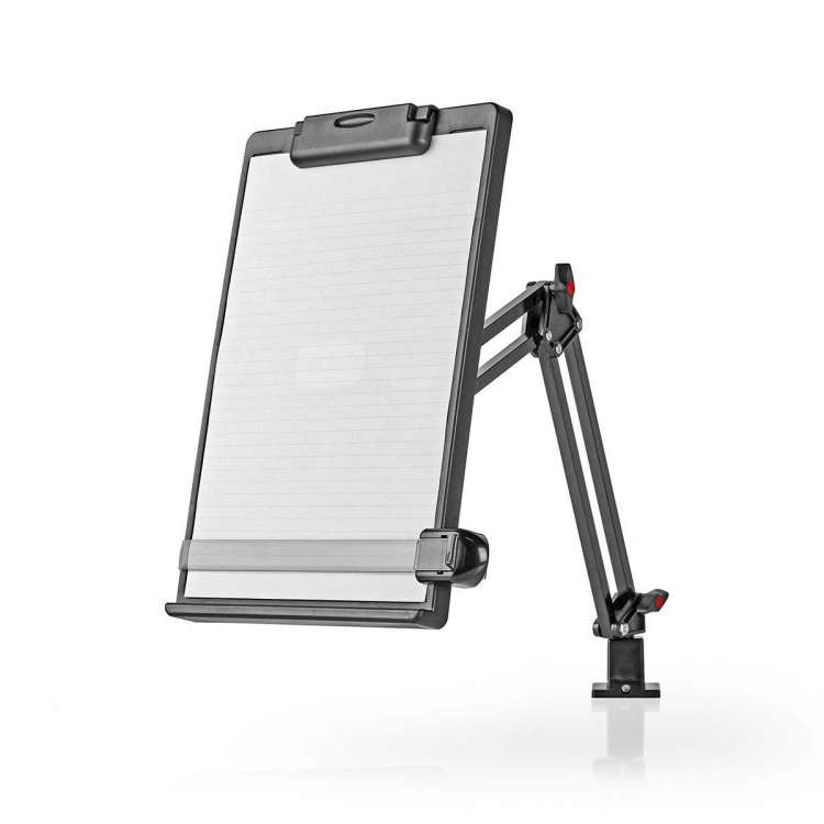 Nedis Dokument hållare | Låsbygel | Lämplig för pappersstorlek: A4 | Fullständigt justerbar / Justerbar vinkel | Vridningsvinkel: 360 ° Nedis Dokument hållare | Låsbygel | Lämplig för pappersstorlek: A4 | Fullständigt justerbar / Justerbar vinkel | Vridningsvinkel: 360 °