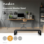 Nedis Skärmfäste | Ergonomi: Yes | Maximal bärförmåga: 16 kg | Universella | Justerbar höjd: Nej