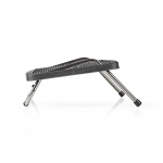 Nedis Fotstöd | Justerbar vinkel | Svart | Metall / Plast