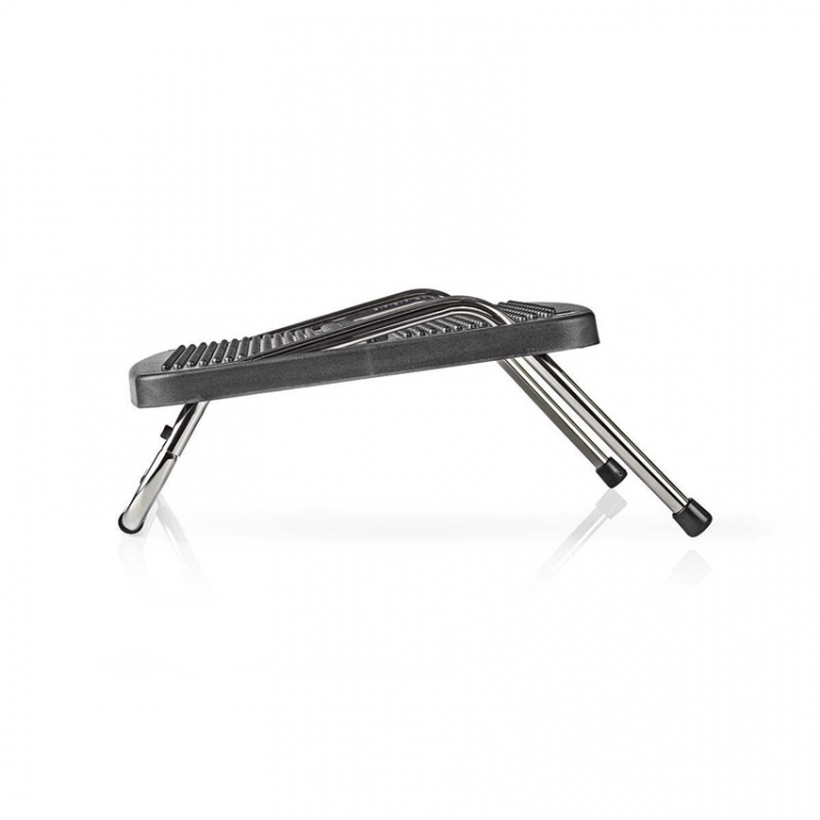 Nedis Fotstöd | Justerbar vinkel | Svart | Metall / Plast