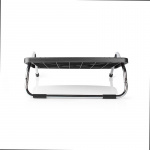 Nedis Fotstöd | Justerbar vinkel | Svart | Metall / Plast