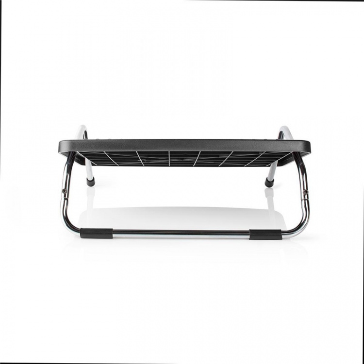 Nedis Fotstöd | Justerbar vinkel | Svart | Metall / Plast