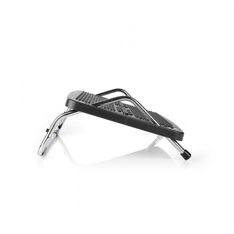 Nedis Fotstöd | Justerbar vinkel | Svart | Metall / Plast