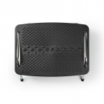 Nedis Fotstöd | Justerbar vinkel | Svart | Metall / Plast