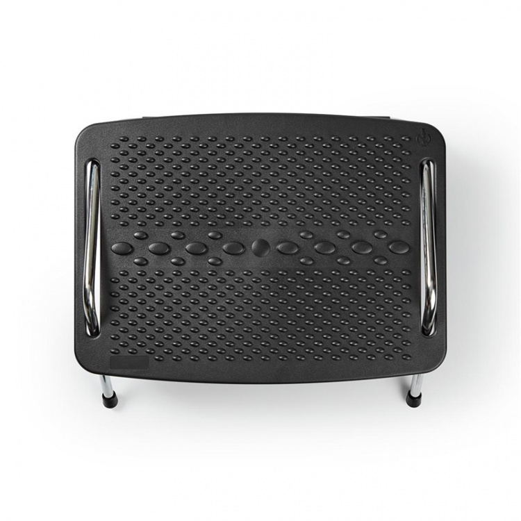 Nedis Fotstöd | Justerbar vinkel | Svart | Metall / Plast