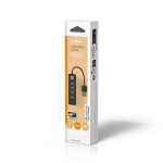 Nedis USB-hubb | USB-A Male | 4x USB A Female | 4-Port port(s) | USB 2.0 | USB ström Nedis USB-hubb | USB-A Male | 4x USB A Female | 4-Port port(s) | USB 2.0 | USB ström