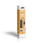 Nedis USB-hubb | USB-A Male | 4x USB A Female | 4-Port port(s) | USB 2.0 | USB ström Nedis USB-hubb | USB-A Male | 4x USB A Female | 4-Port port(s) | USB 2.0 | USB ström