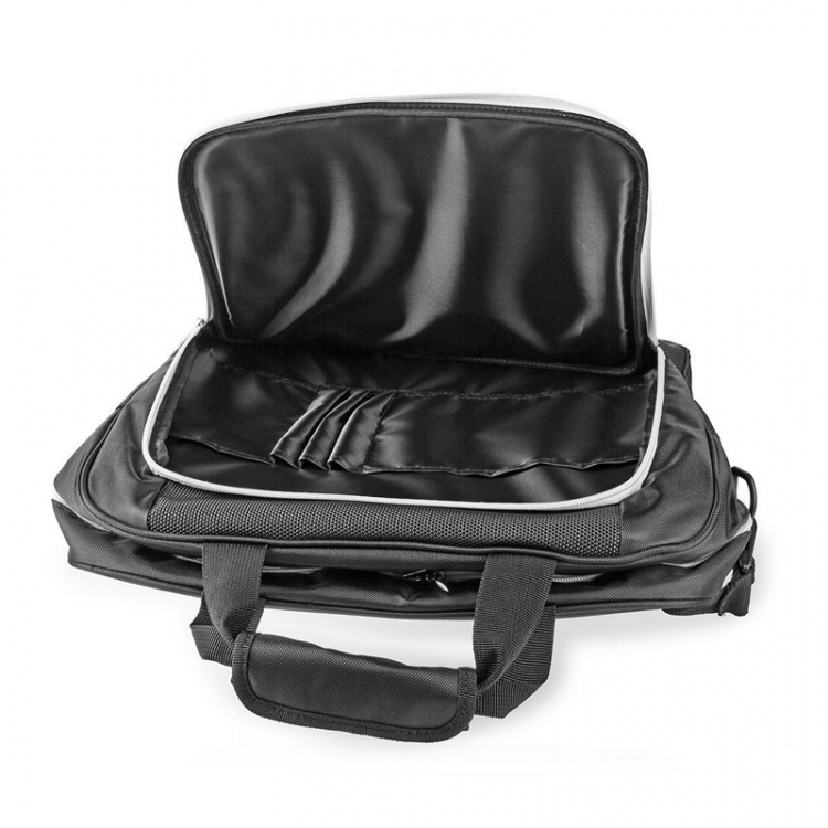 Väska till bärbar dator | Axelrem | 10 förvaringsfickor | 15-16 t