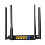 Edimax Trådlös Router AC1200 2.4/5 GHz (Dual Band) 10/100 Mbit Svart