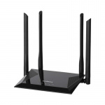 Edimax Trådlös Router AC1200 2.4/5 GHz (Dual Band) 10/100 Mbit Svart