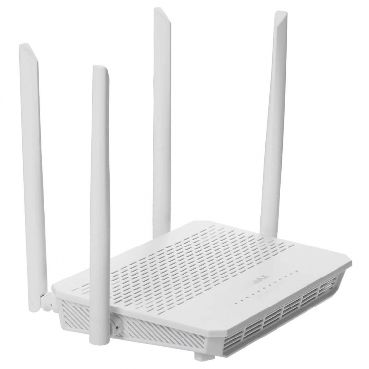 Edimax Trådlös Router AC1200 2.4/5 GHz (Dual Band) Gigabit Vit