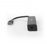 USB-hubb | 4 portar | USB 3.0 | Svart