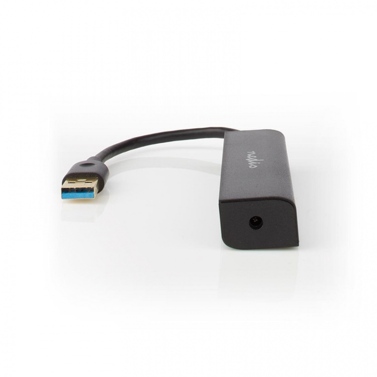 USB-hubb | 4 portar | USB 3.0 | Svart