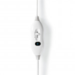 Nedis Elektrisk Filt | Filt | 1 Person | 150 x 80 cm | 3 Värmeinställningar | Tvättbar | Överhettningsskydd | Polyester / Syntetisk Nedis Elektrisk Filt | Filt | 1 Person | 150 x 80 cm | 3 Värmeinställningar | Tvättbar | Överhettningsskydd | Polyester / Syntetisk