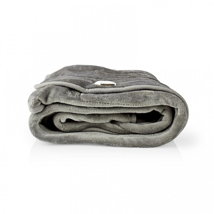 Nedis Elektrisk Filt | Filt | 1 Person | 180 x 130 cm | 9 Värmeinställningar | 9 h | Tvättbar | Överhettningsskydd | Digital kontroll | Fleece