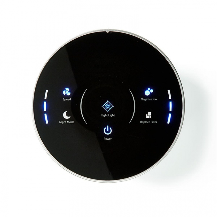 Nedis Luftrenare | Lämplig för miljöer upp till: 20 m² | Leveranshastighet för ren luft (CADR): 130 m³/h | Indikator för luftkvalitet | Vit Nedis Luftrenare | Lämplig för miljöer upp till: 20 m² | Leveranshastighet för ren luft (CADR): 130 m³/h | Indikator för luftkvalitet | Vit