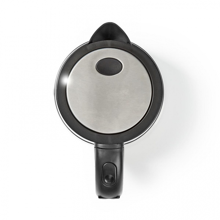 Nedis Vatten kokare | 1.7 l | Glas | Transparent | 60,70,80,90,100 °C | Temperatur indikator | Roterbar 360 grader | Dolt värmeelement | Strix® kontroll | Koka-tort funktion