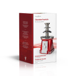 Nedis Chokladfontäner | 90 W | Röd / Vit