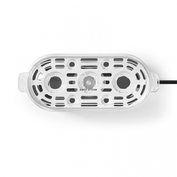 Nedis äggkokare | Mätglaset | Aluminium / Svart Nedis äggkokare | Mätglaset | Aluminium / Svart