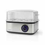 Nedis äggkokare | Mätglaset | Aluminium / Svart