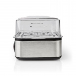 Nedis äggkokare | Mätglaset | Aluminium / Svart