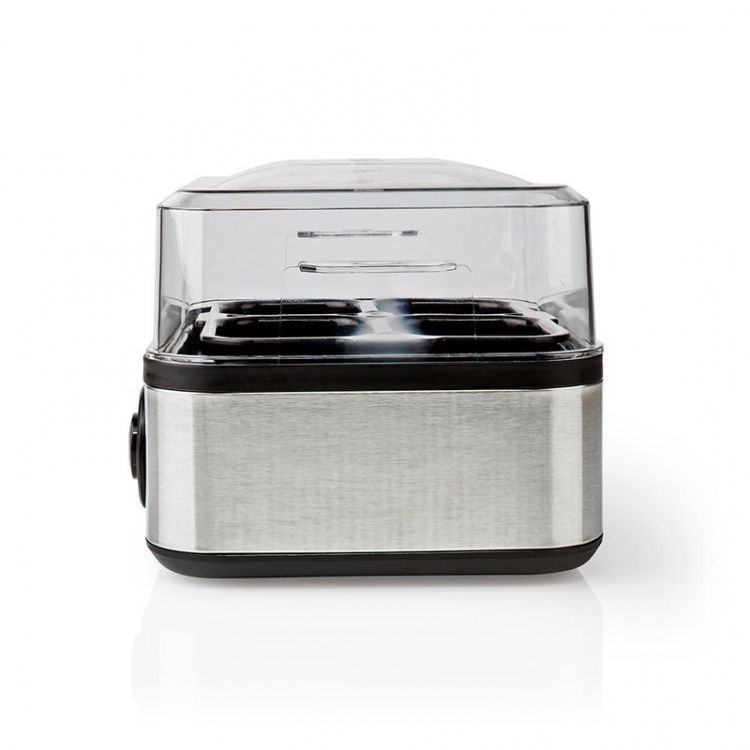 Nedis äggkokare | Mätglaset | Aluminium / Svart