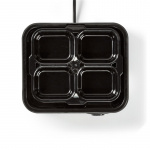 Nedis äggkokare | Mätglaset | Aluminium / Svart